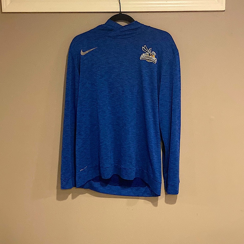 Nike Men’s Cedarville Long Sleeve Hoodie T-Shirt (Size: Large)